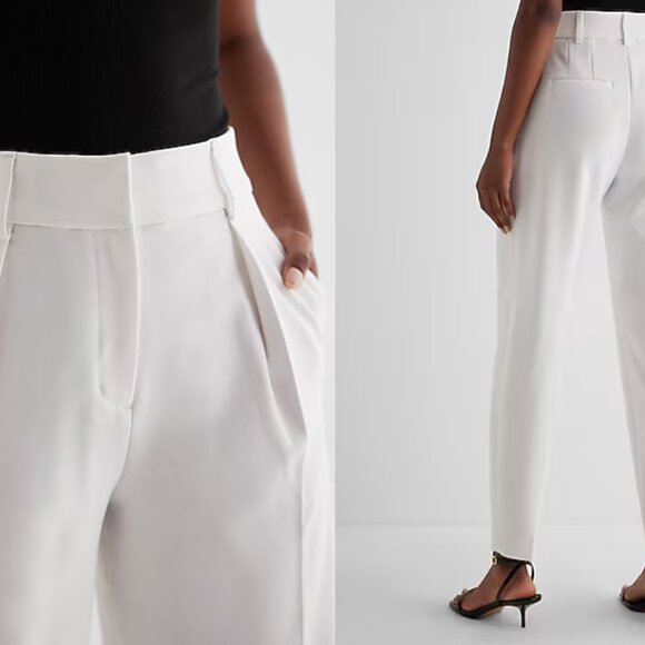 stylist super high waisted pleated pants - Picture 4 of 4